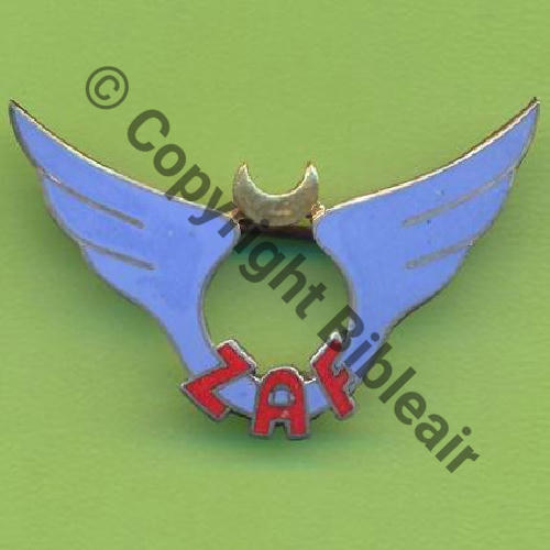 ZOUINE AIR FORCE PROMO MARRAKECH  50-51  DrP Epingle nourrice Dos lisse Bleu fonce Src.Y.GENTY 50Eur(x3) 